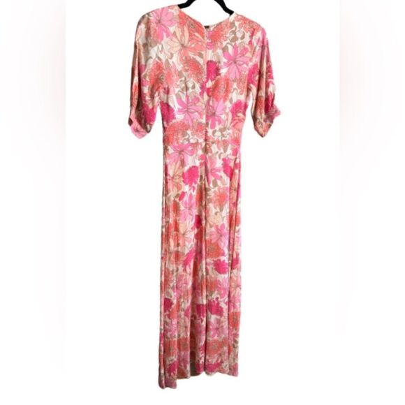 VICI COLLECTION Floral Print Tie Waist
Maxi Dress Size XS. NWOT. - Picture 6 of 9